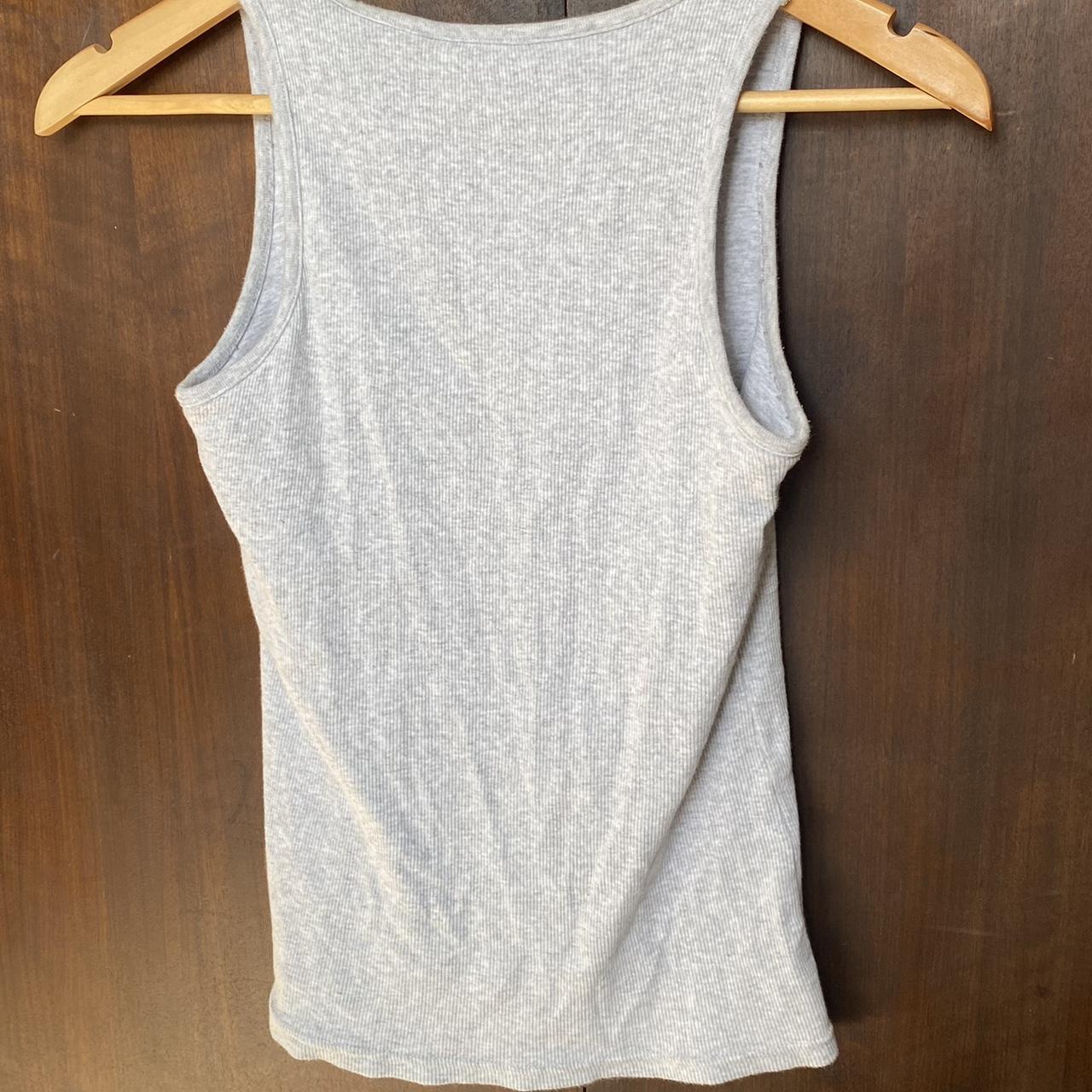 Grey Peter Alexander tank top - Size XS but could... - Depop