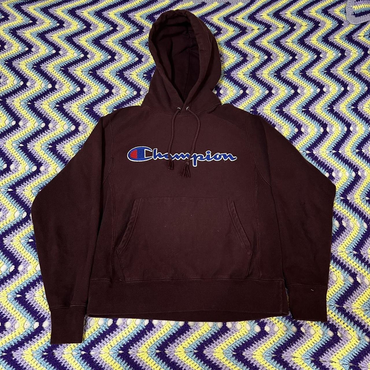 Champion best sale sweater burgundy