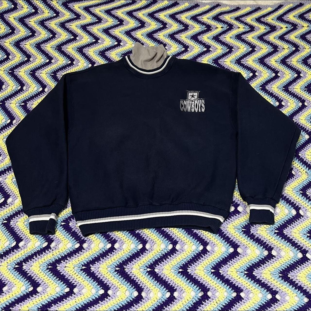 Men's Vintage Dallas Cowboys Sweatshirt Size - Depop