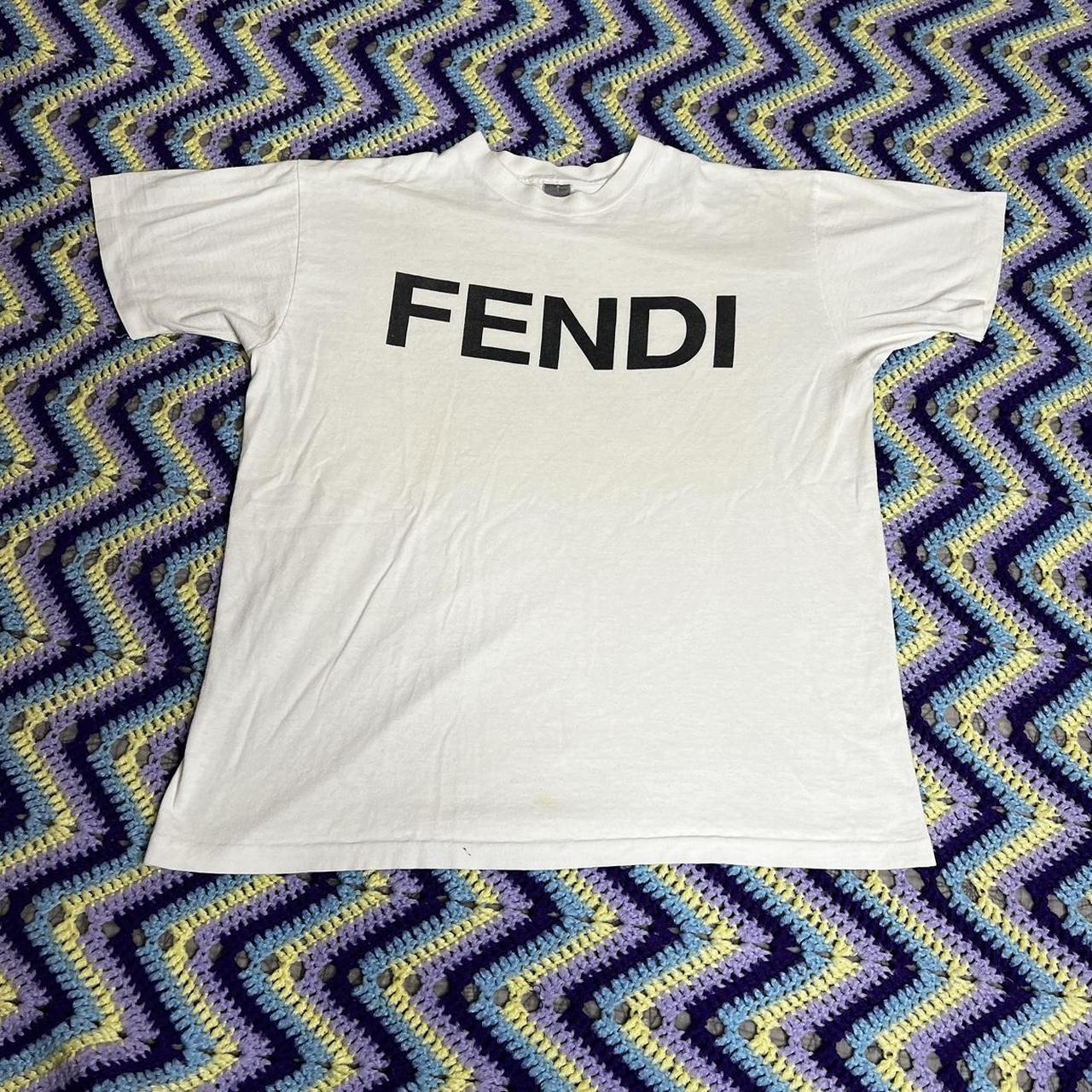 Fendi Men's White T-shirt (3)