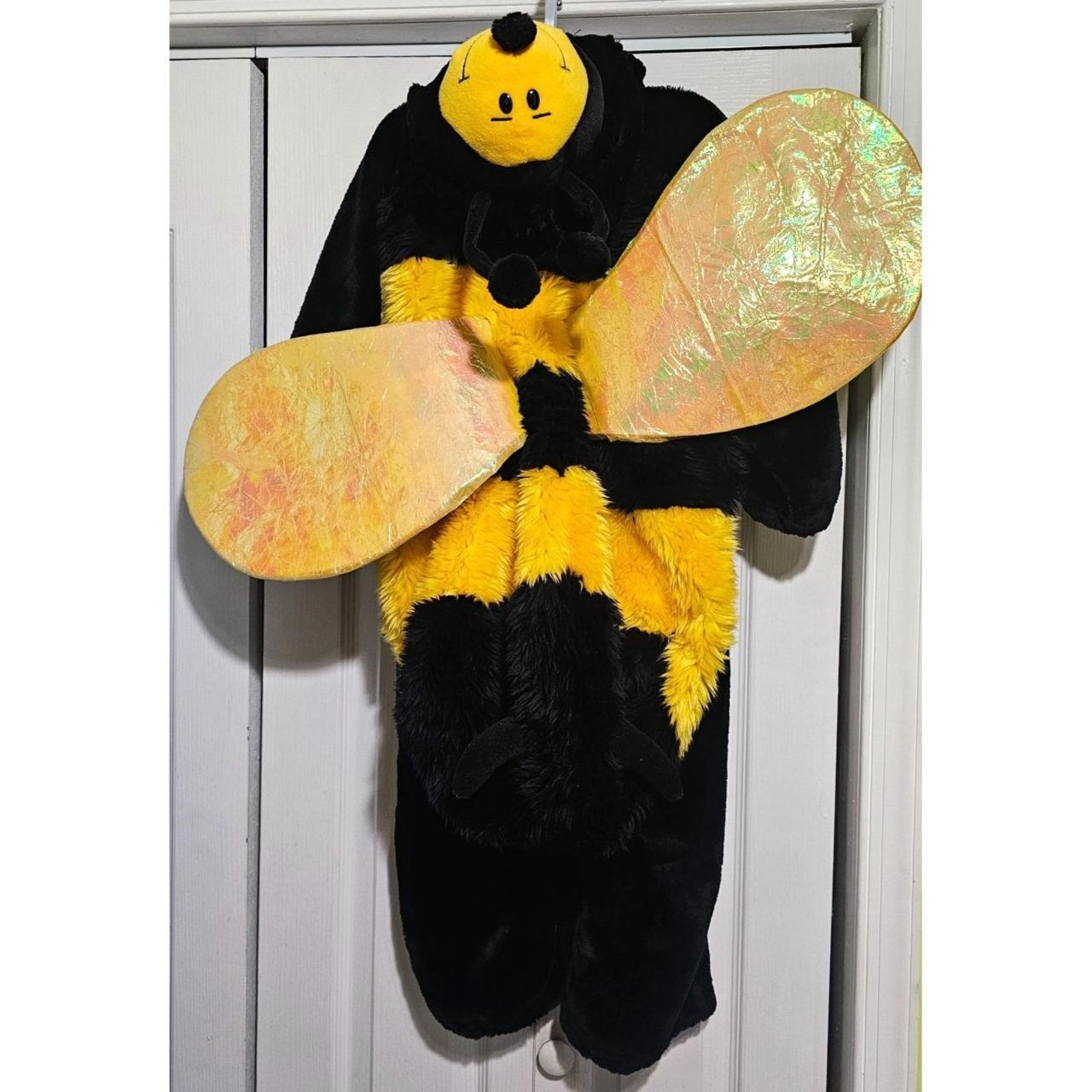 Chrisha Playful Plush Bumblebee Costume Honey