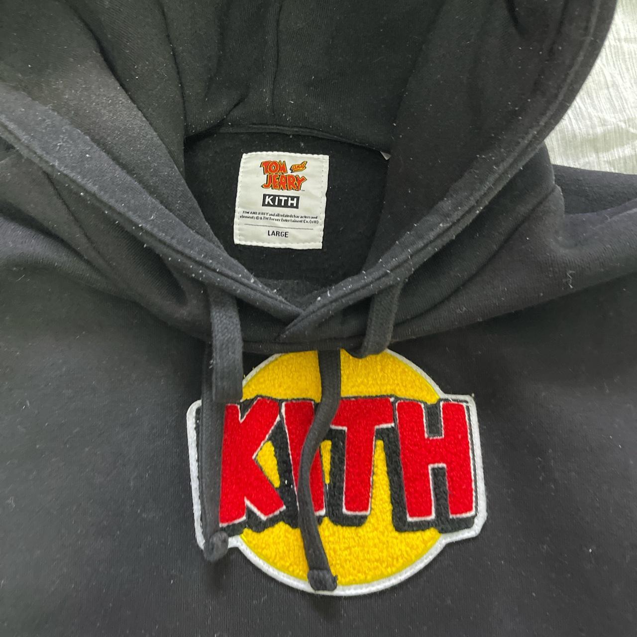 Kith x Tom & Jerry Hoodie, Black, SS19, Large