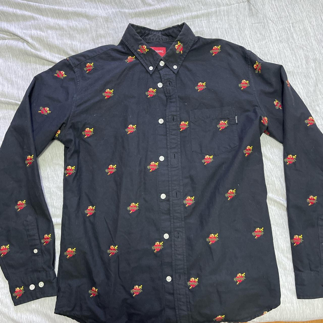 Supreme F/W 2017 Sacred Hearts Oxford Shirt (Black)...