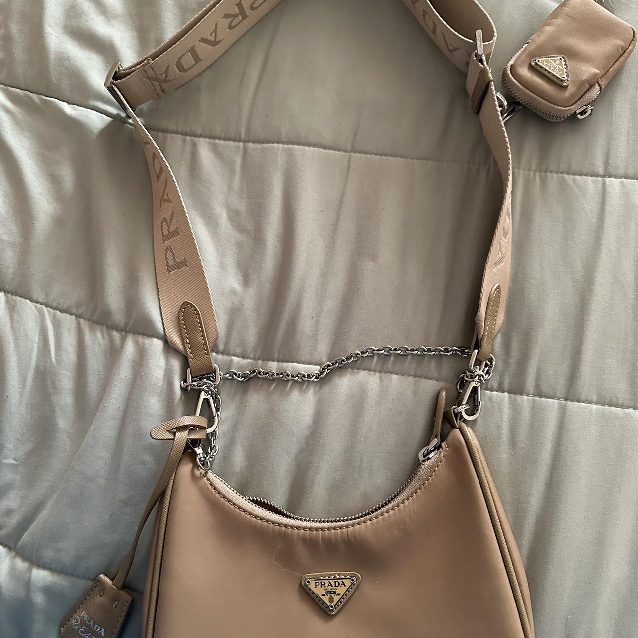 Authentic Vintage Prada Mylon Cross Body Bag,  - Depop in 2023