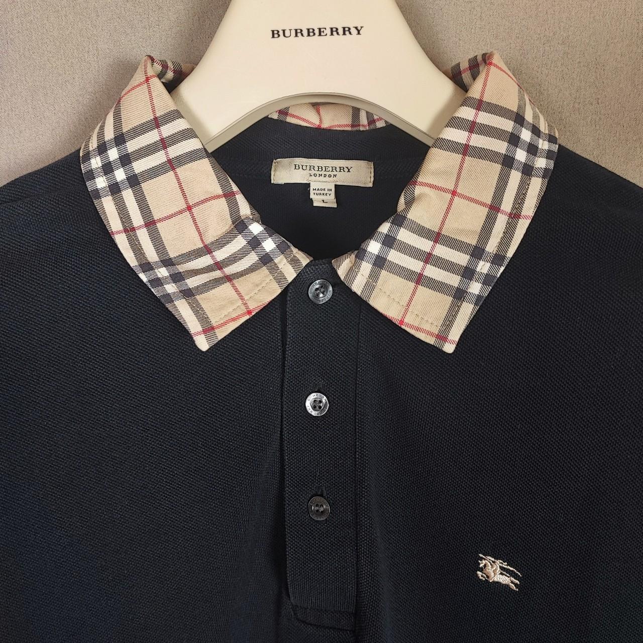 トップス Burberry london black nova poloshirt dl $_57.JPG?set_id=880000500F