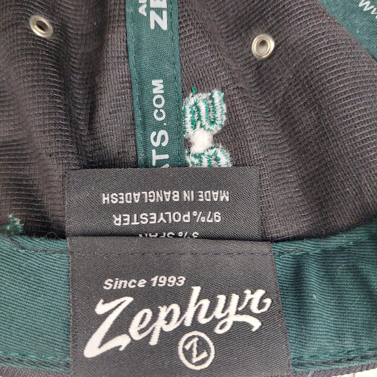 Zephyr Men's Caps - Black/Green – Zephyr Charlott… - image 7