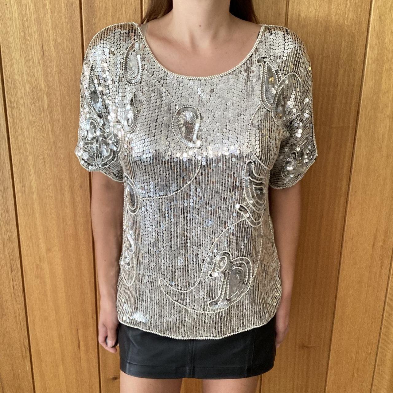 Joseph Women's Silver Blouse