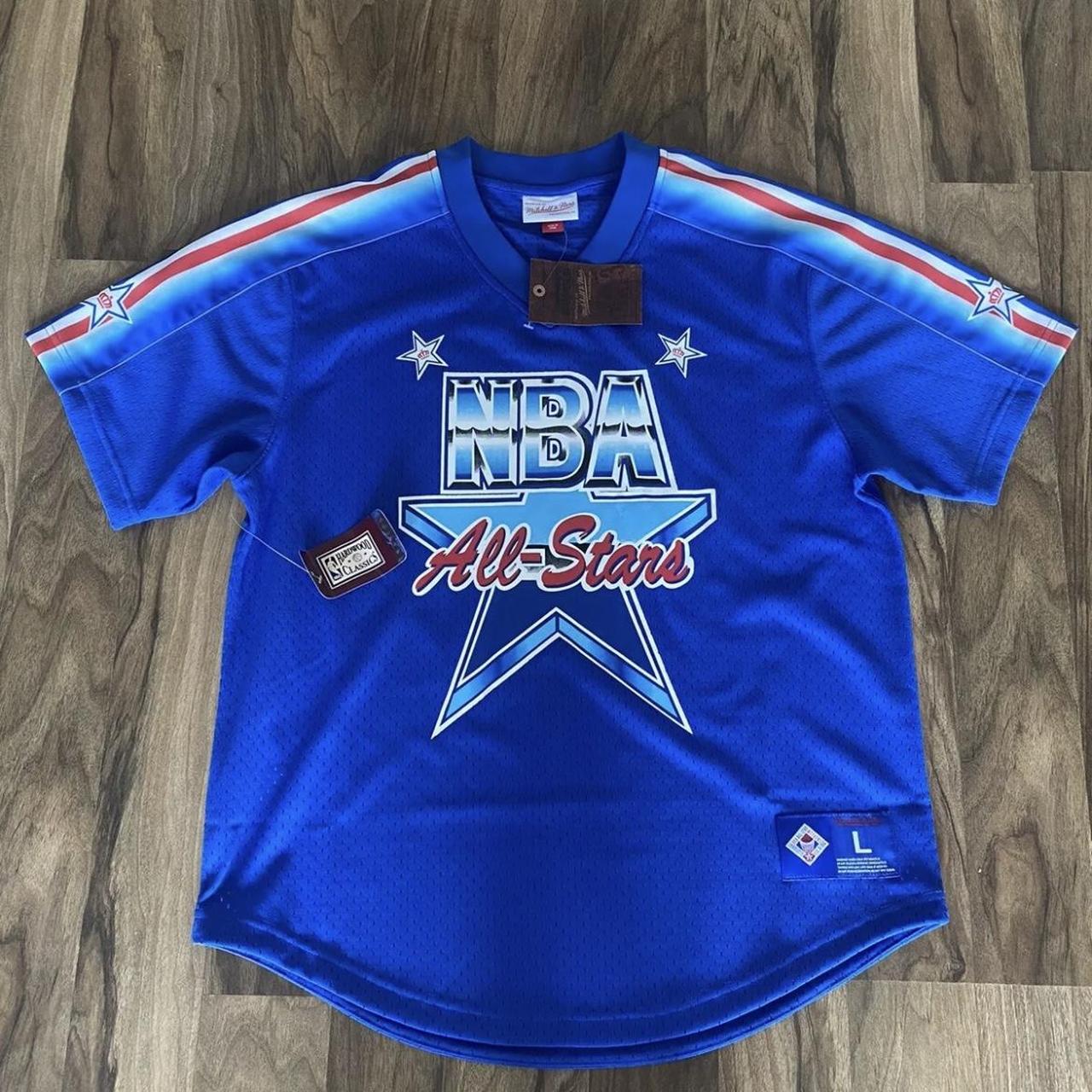 mitchell and ness nba all star shirt