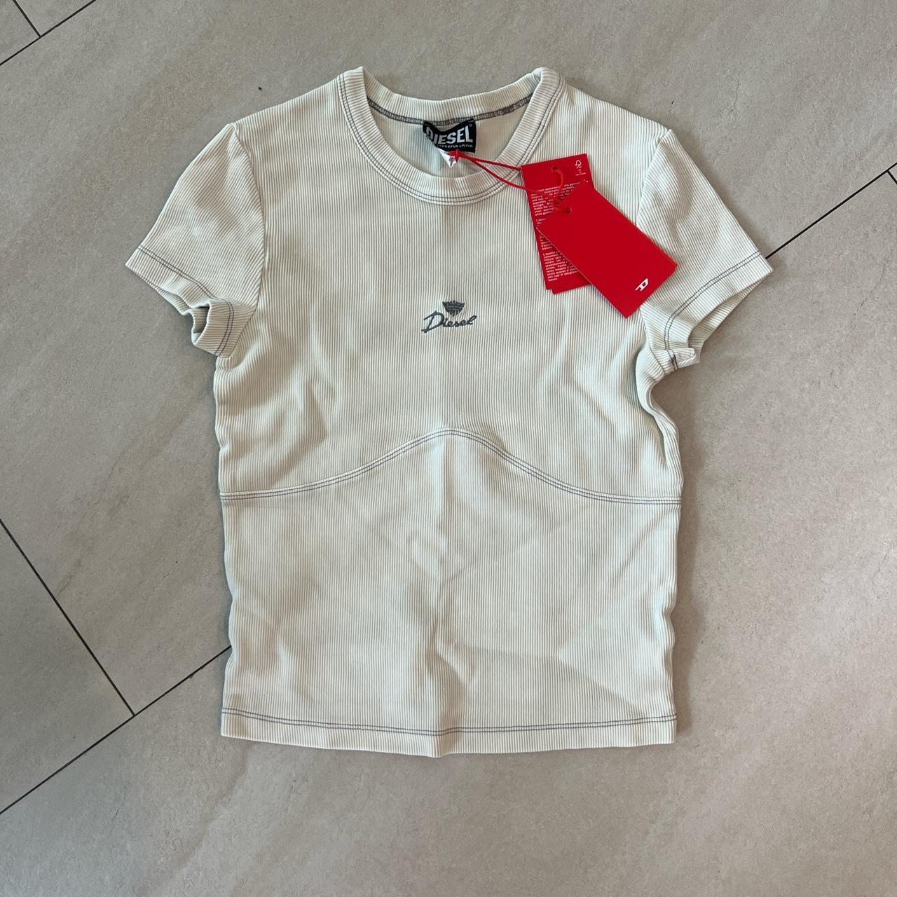 Diesel Women's Cream T-shirt