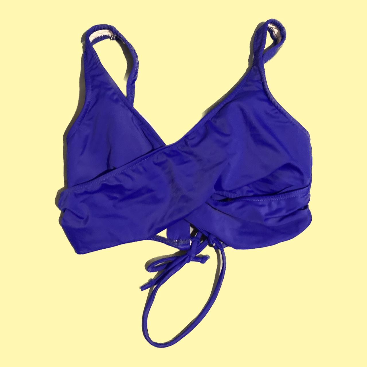 Venus Women's Blue Bikini-and-tankini-tops | Depop