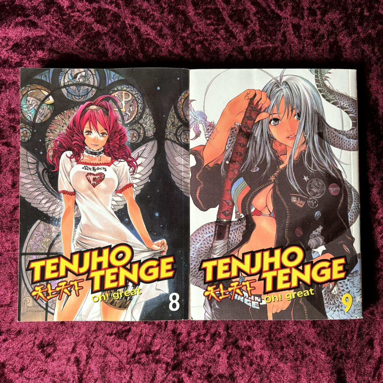 Tenjho Tenge Vol 8 9 CMX Singles Version Manga With Depop