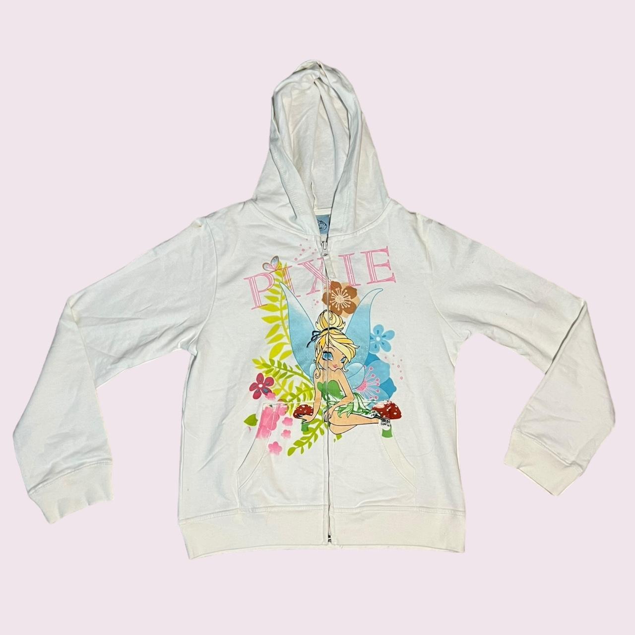 Tinkerbell zip up hoodie sale