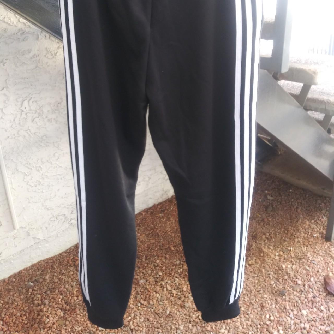 Adidas Men's Black and White Joggers-tracksuits (2)