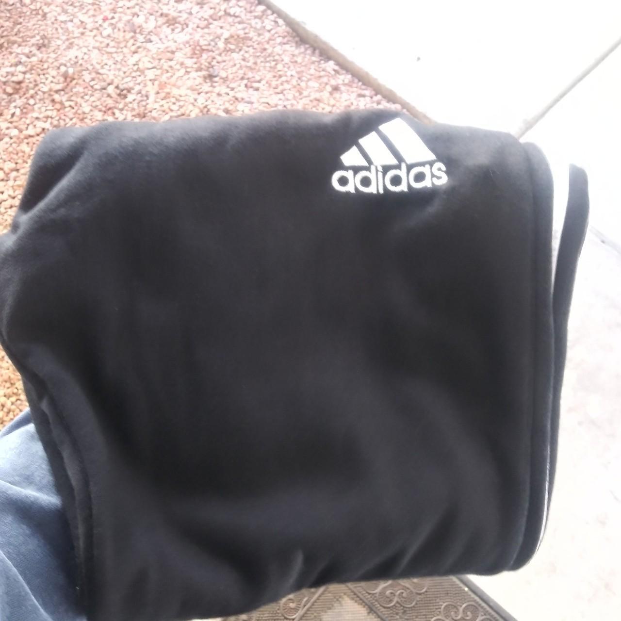 Adidas Men's Black and White Joggers-tracksuits (3)