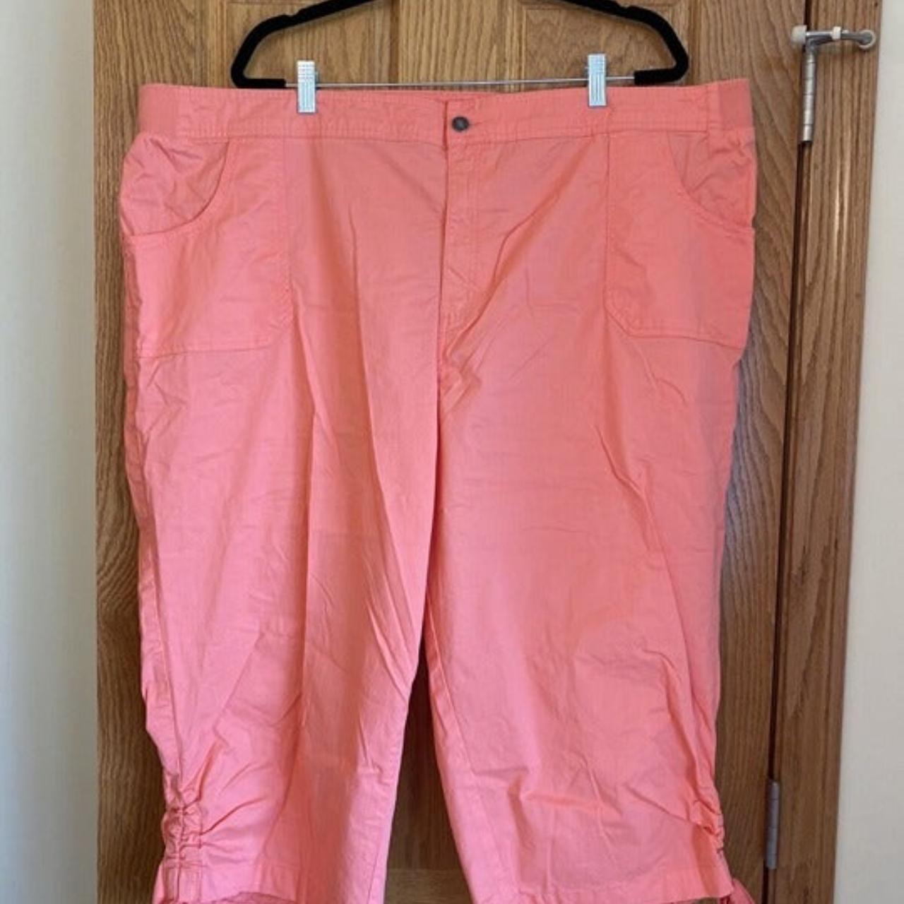 Basic Editions Pull On Drawstring Capri Pants Size - Depop