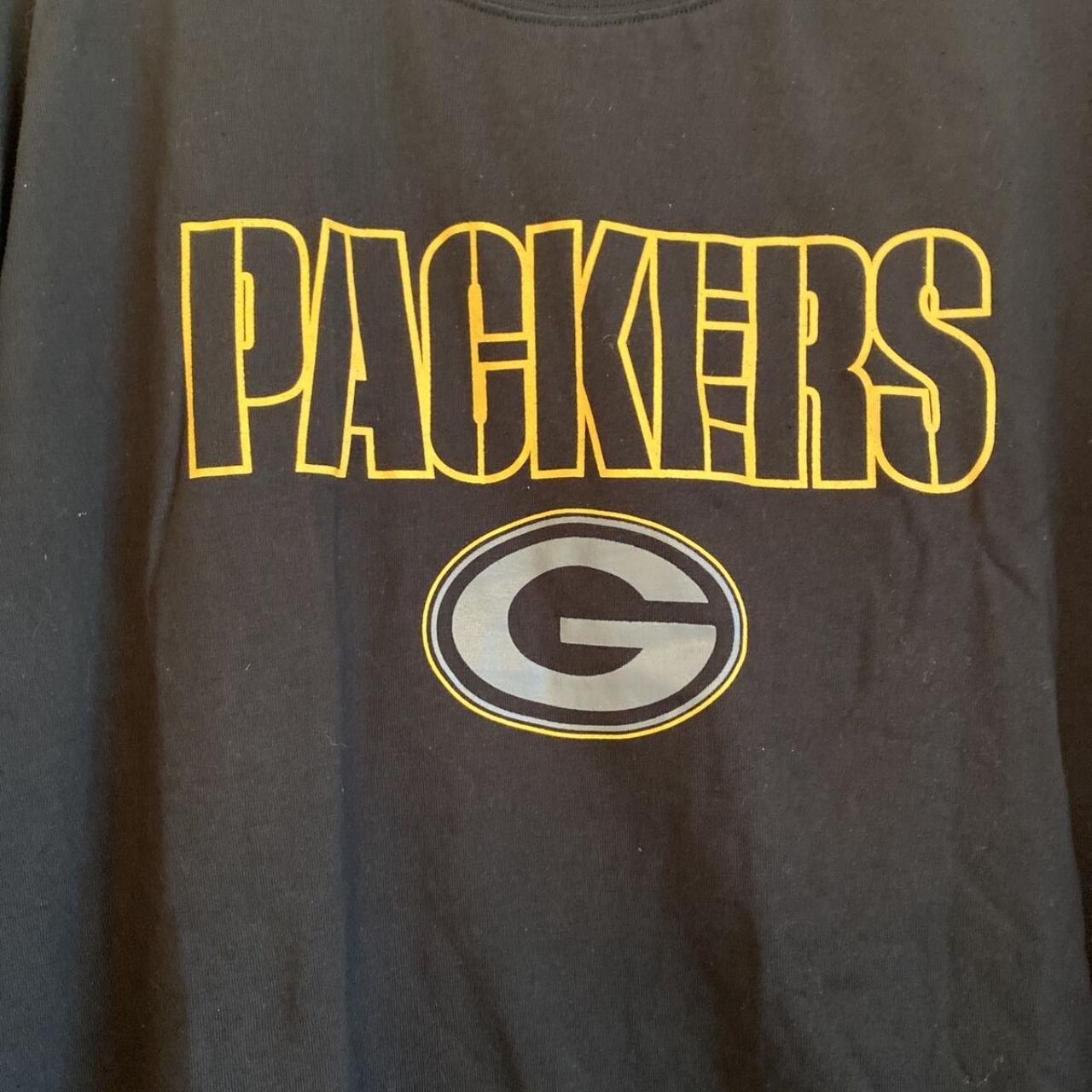 Green Bay Packers Long Sleeve T-Shirt • Size: - Depop