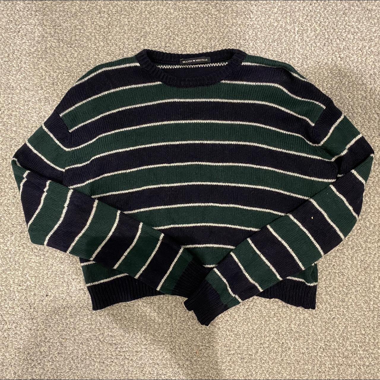 Brandy Striped Sweater - Depop