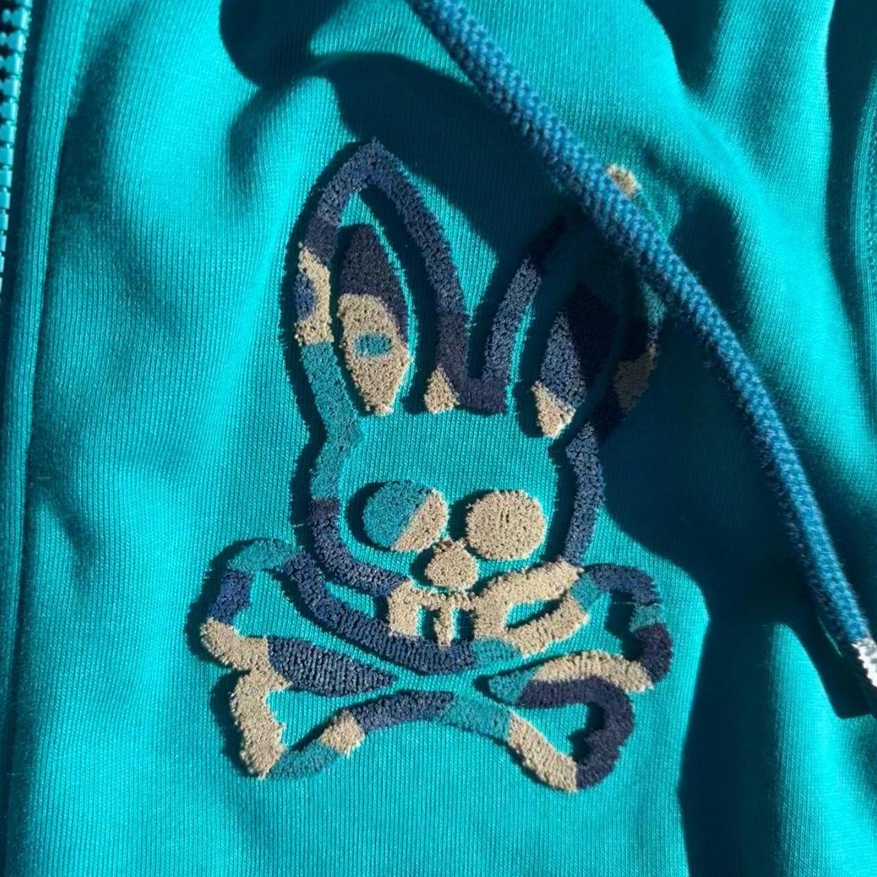 psycho bunny blue jacket size XXS in wens Never... - Depop