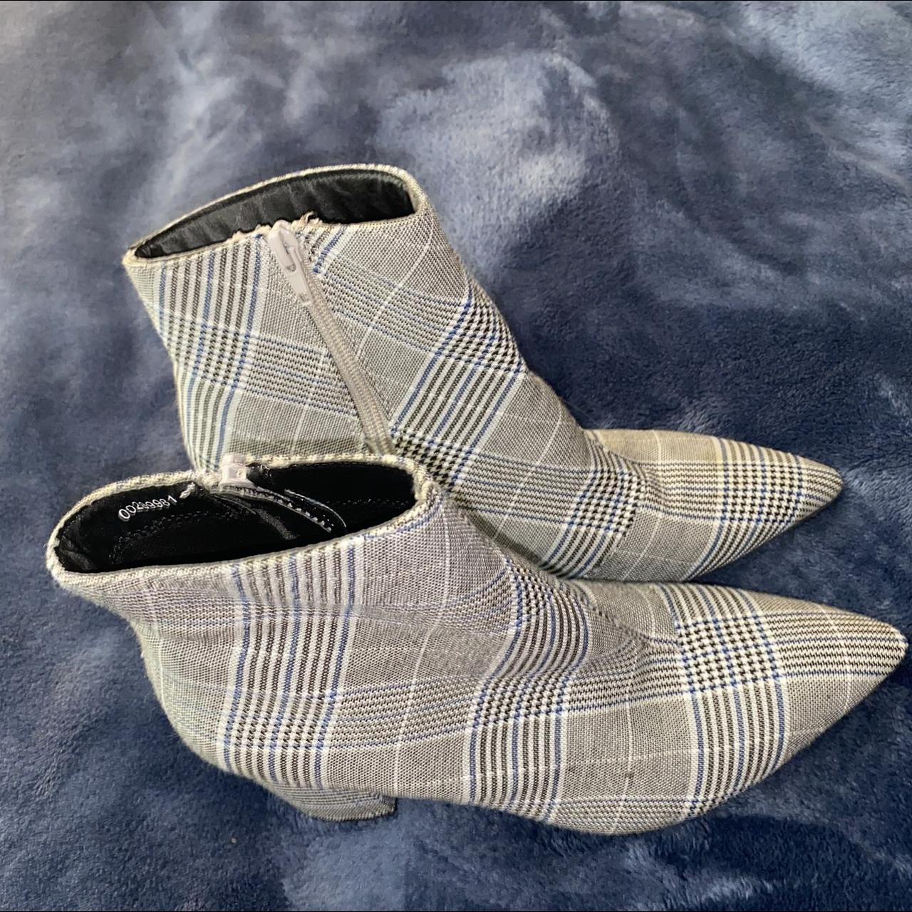 Plaid boots sale forever 21