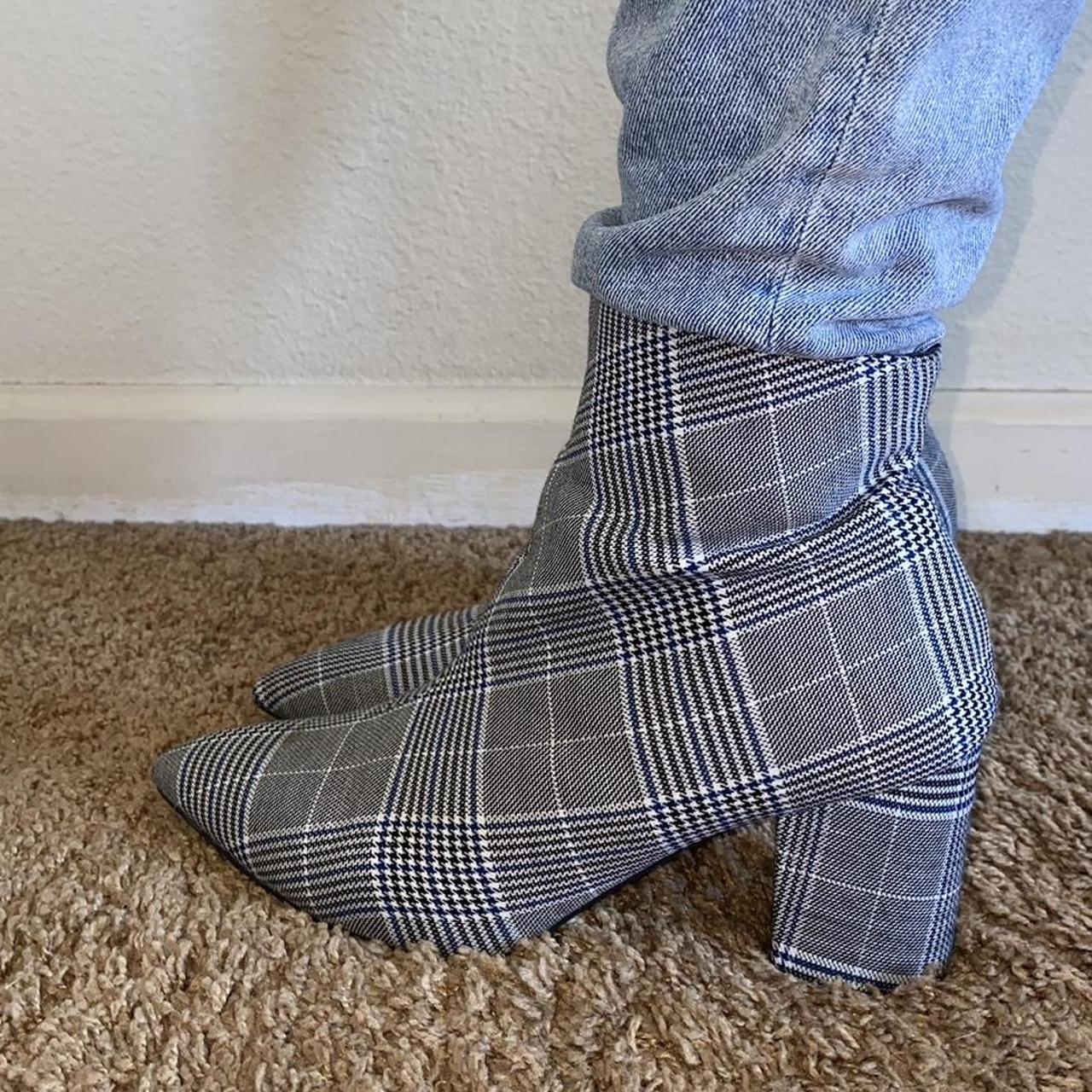 Plaid boots sale forever 21