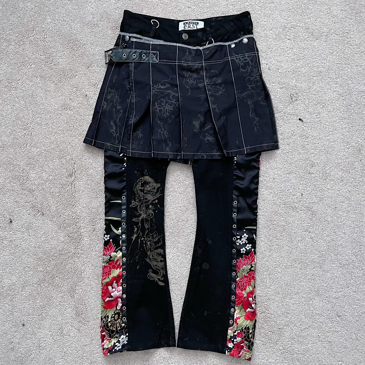 【大特価!!】 H.naoto East Visual Kei Pants with Skirt !! | Depop トップス