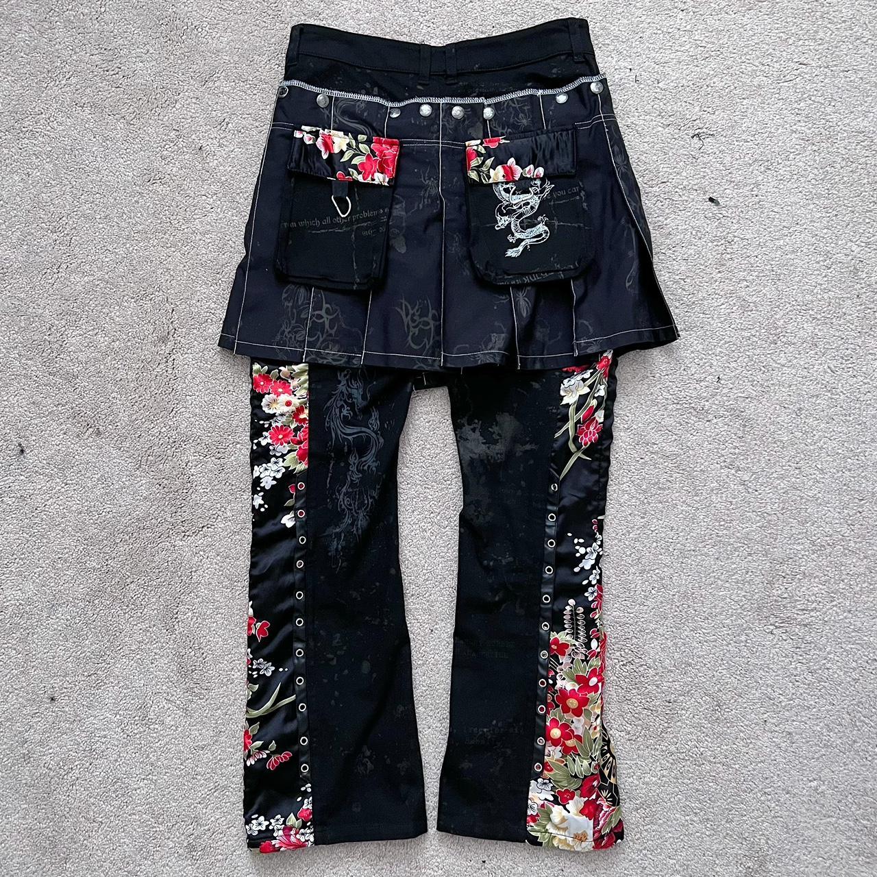 パンツ h.NAOTO Feather Drape Sarrouel Pants Feather Drape Sarrouel Pants – h.NAOTO WEBSHOP
