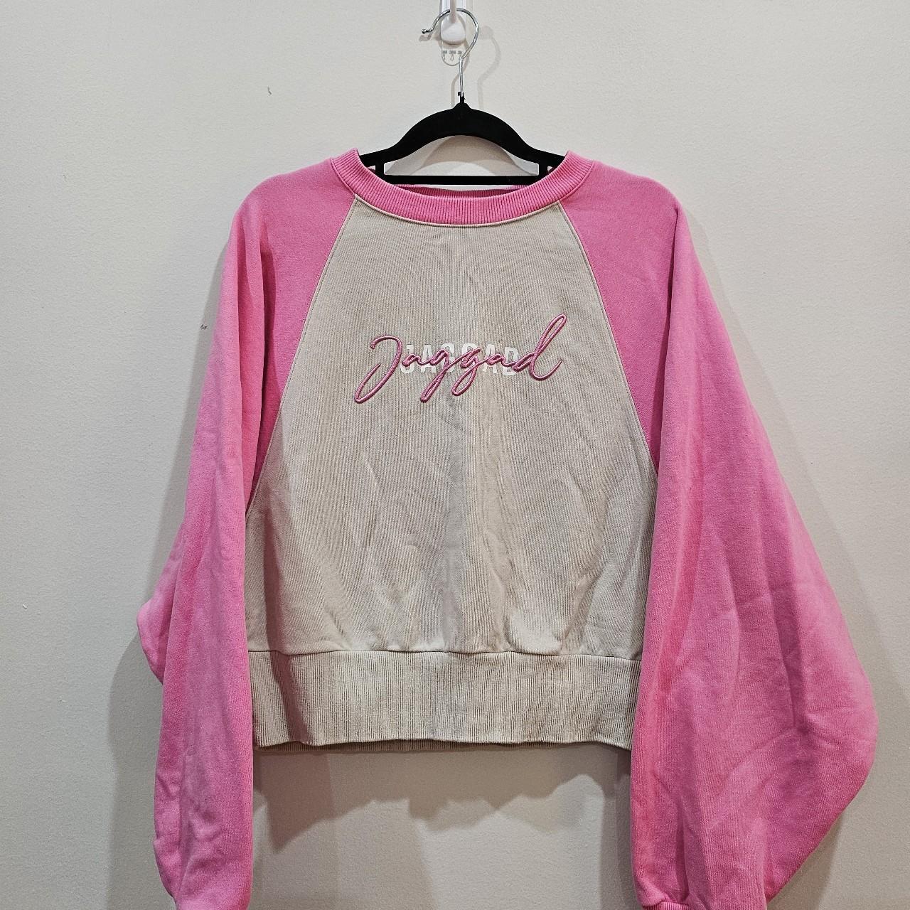 Pink clearance jaggad jumper