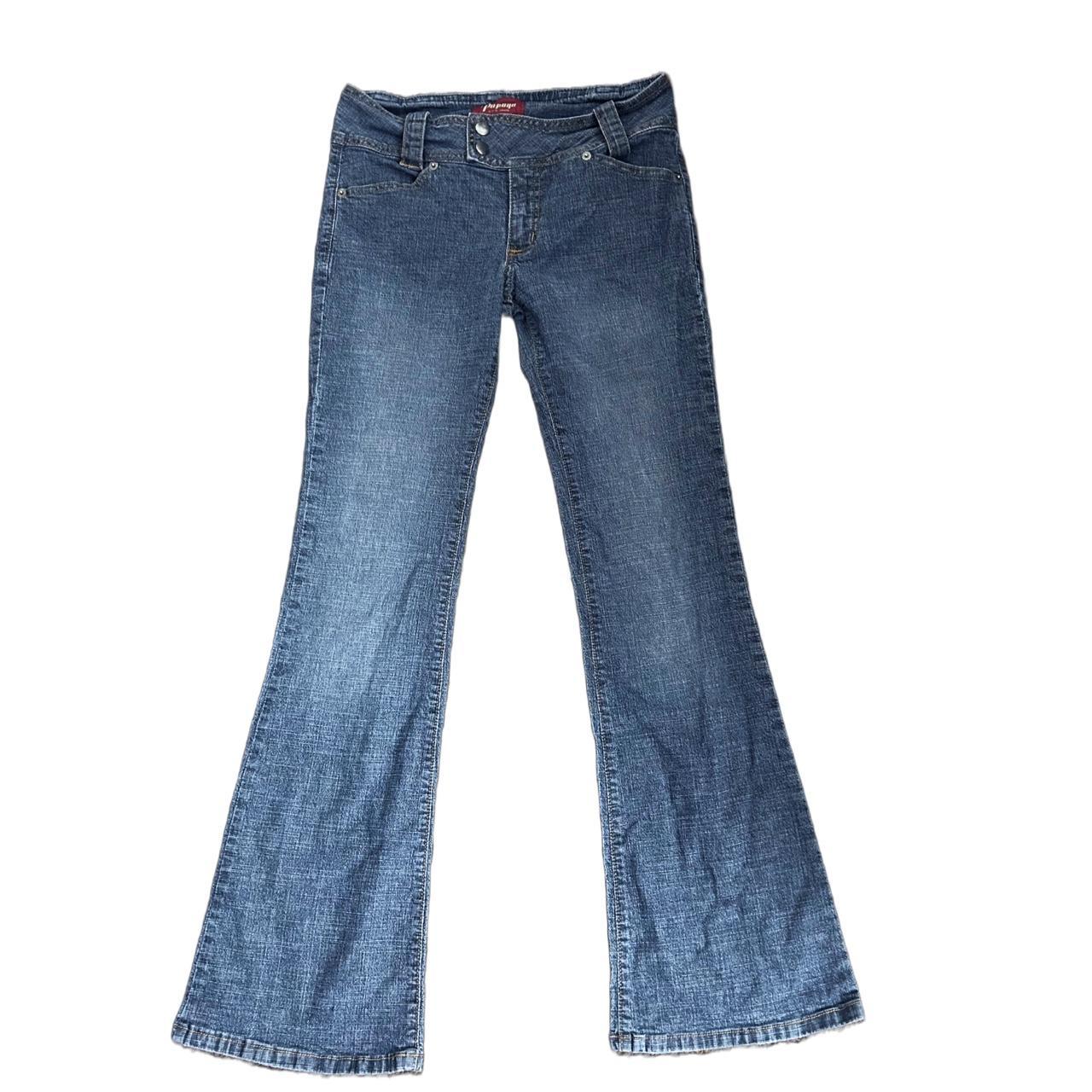 Y2K Papaya low rise flare denim jeans Marked as... Depop