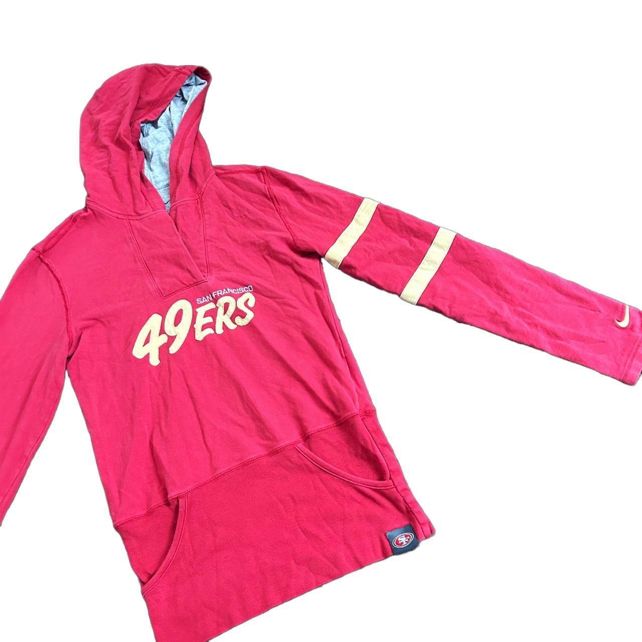 niners women's hoodie