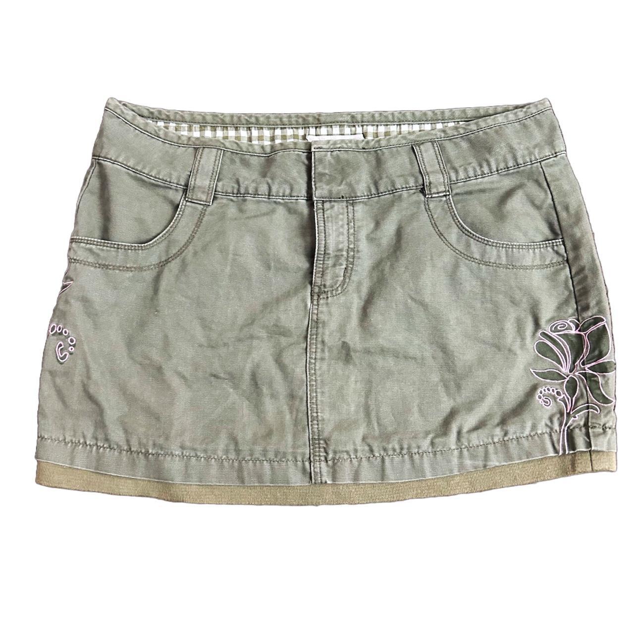 Khaki skirt 2025 womens vans