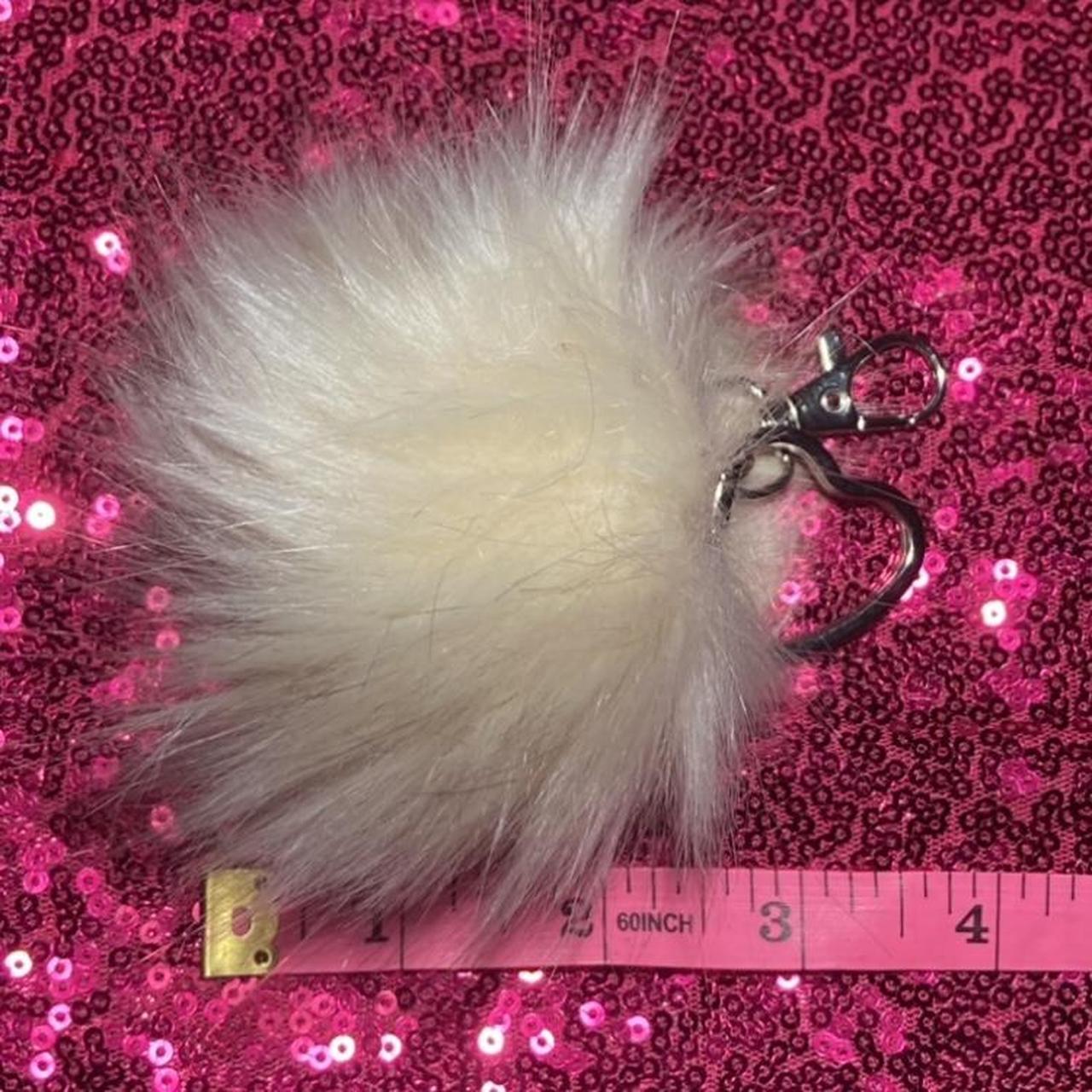 Fashion Puff Ball Keychain, Keychain Puffer Ball