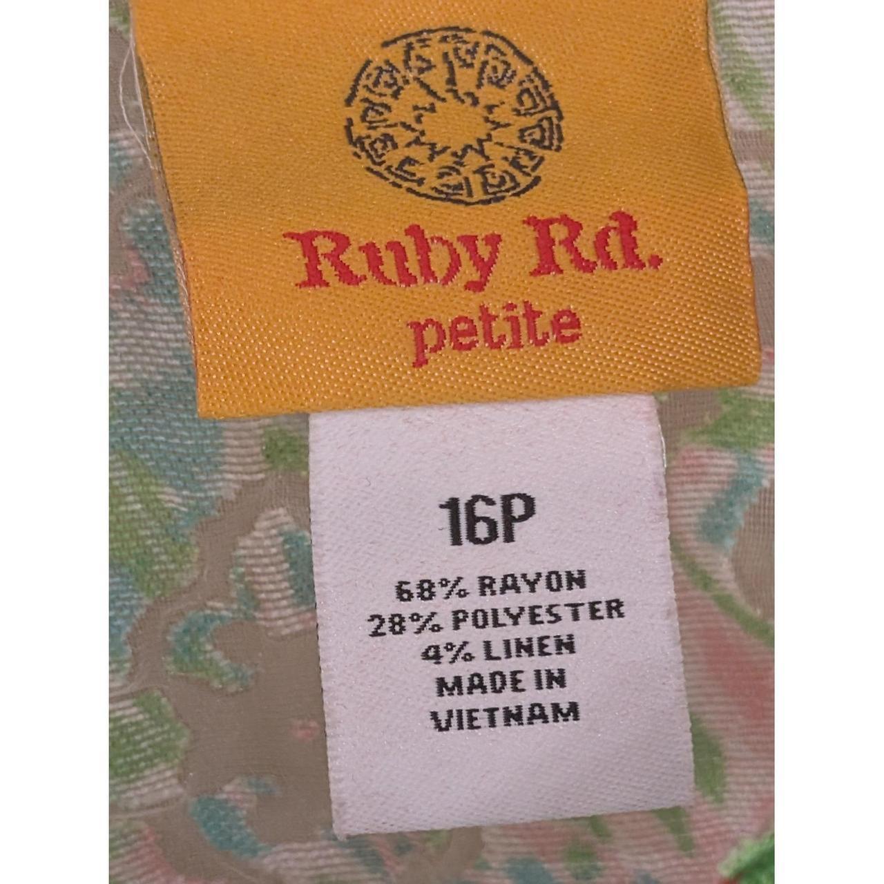 Ruby Rd. Women's Blouse - Multi/White - 16 – Ruby… - image 4