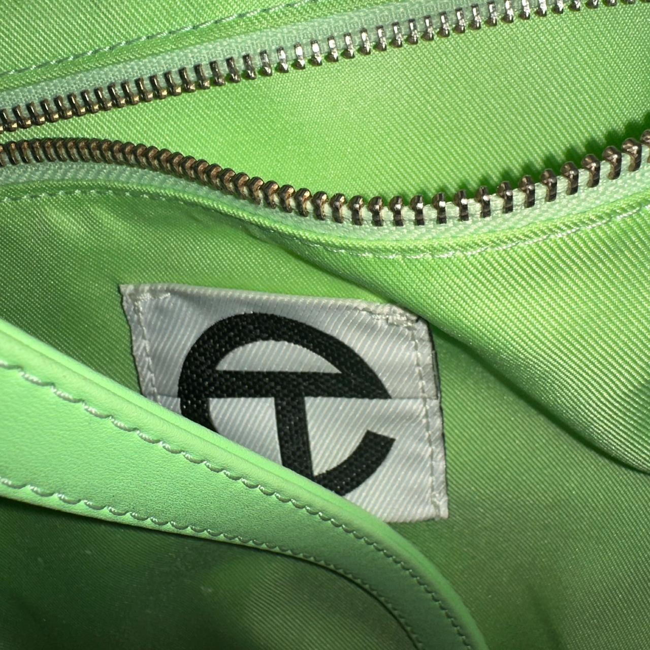 TELFAR MEDIUM SHOPPING BAG IN DOUBLE MINT. Depop