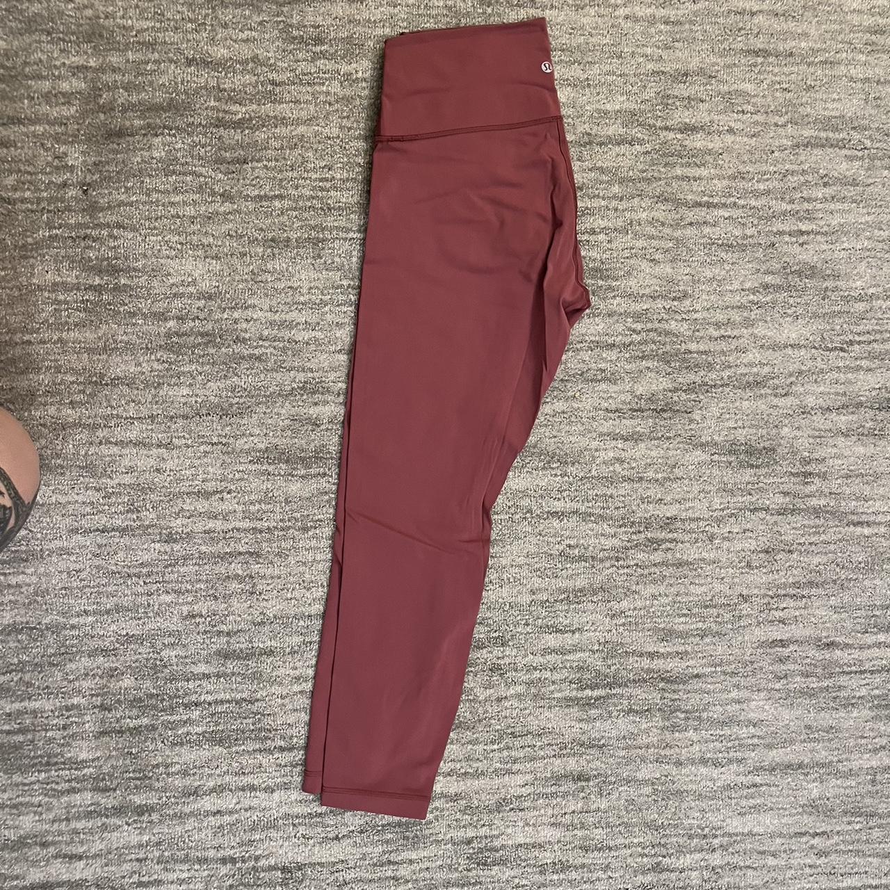 Pink lululemon-cropped - Depop