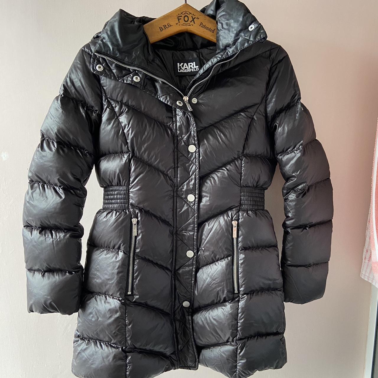 •KARL LAGERFELD Women’s Down Jacket ️ •Perfect... - Depop