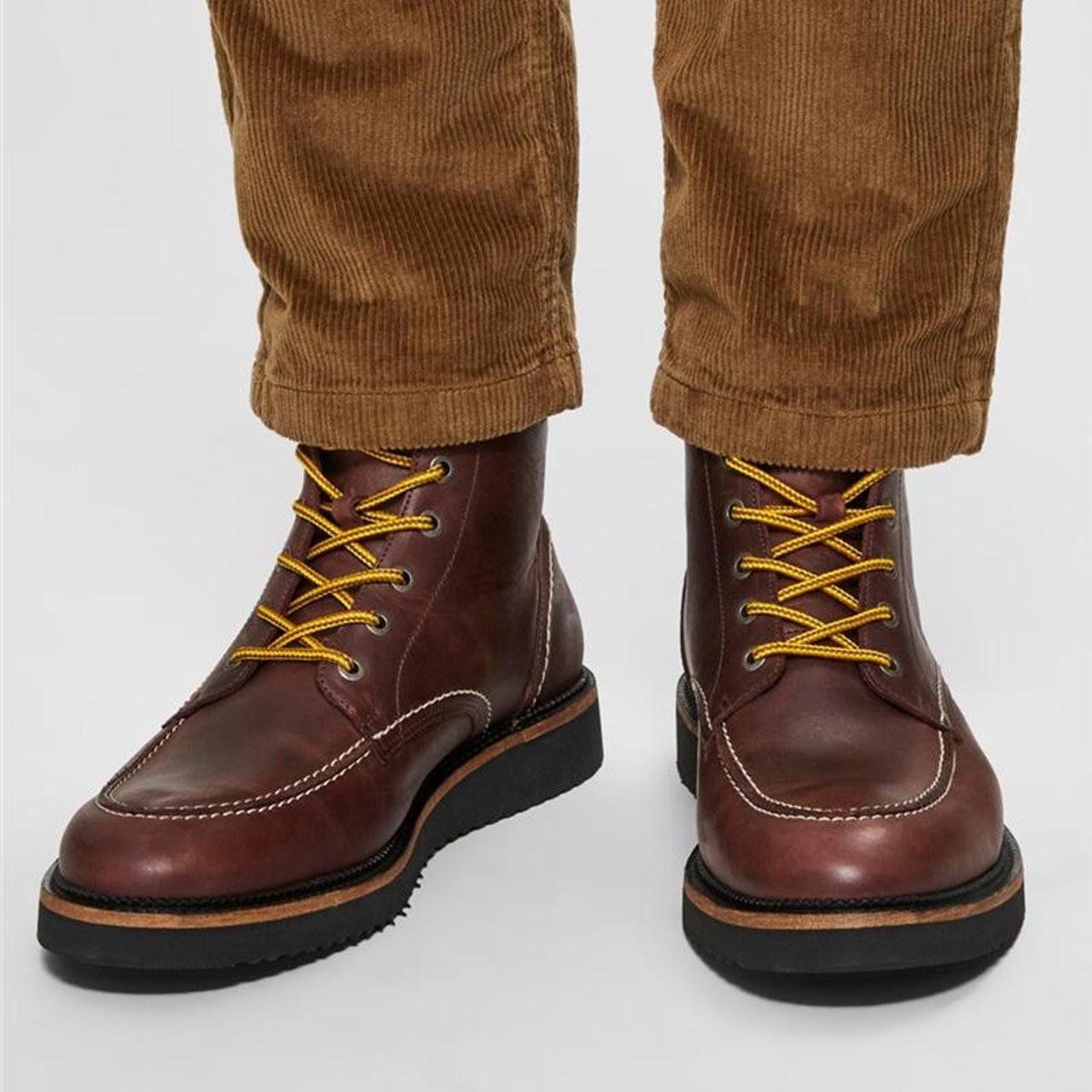 mens leather boots uk