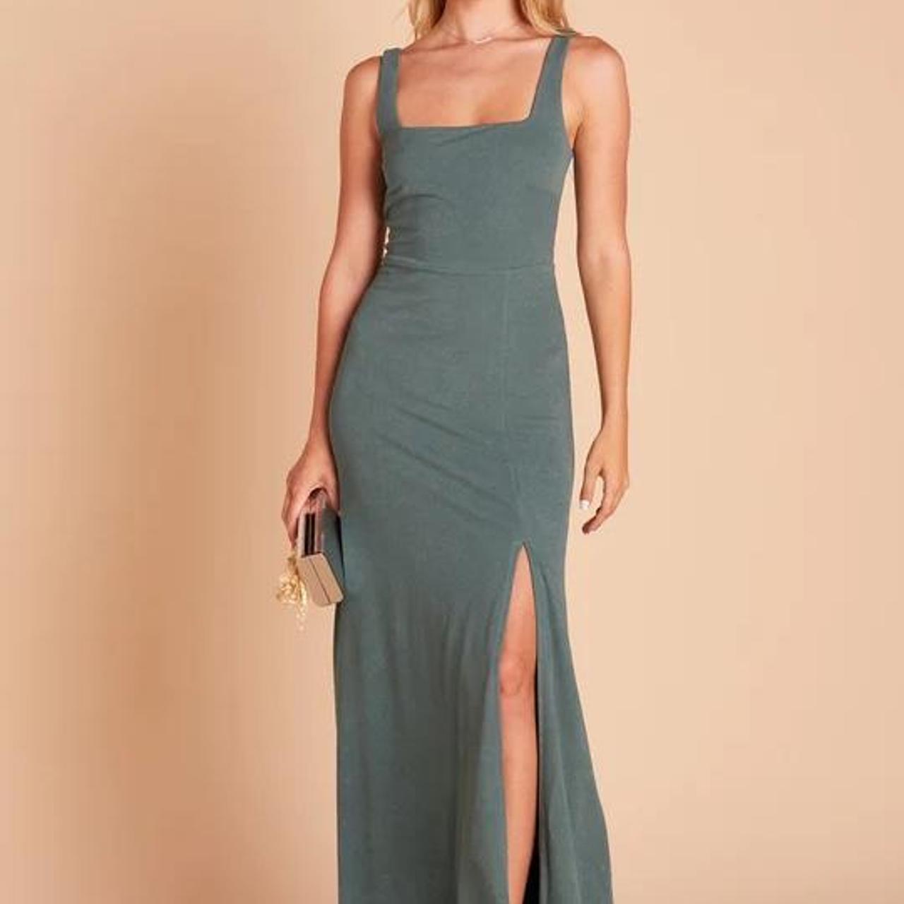 Birds Grey - Alex Convertible Dress Color: Sea... - Depop