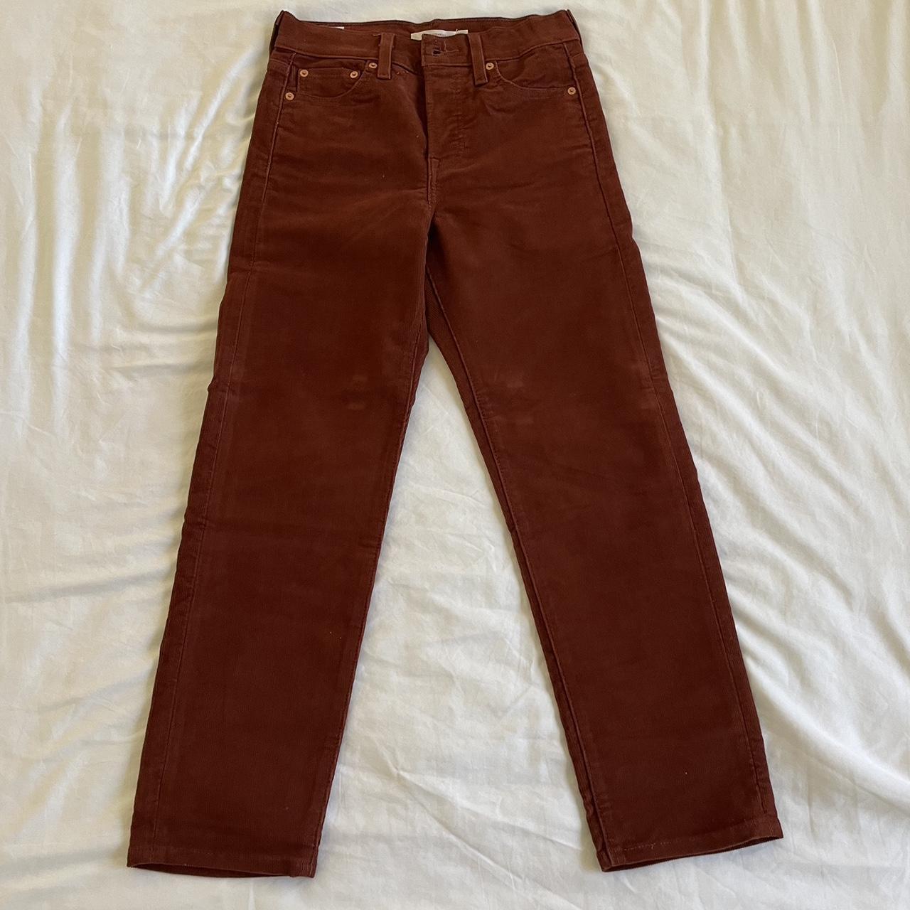 Levi’s High Rise Corduroy Wedgie Pant Denim... - Depop