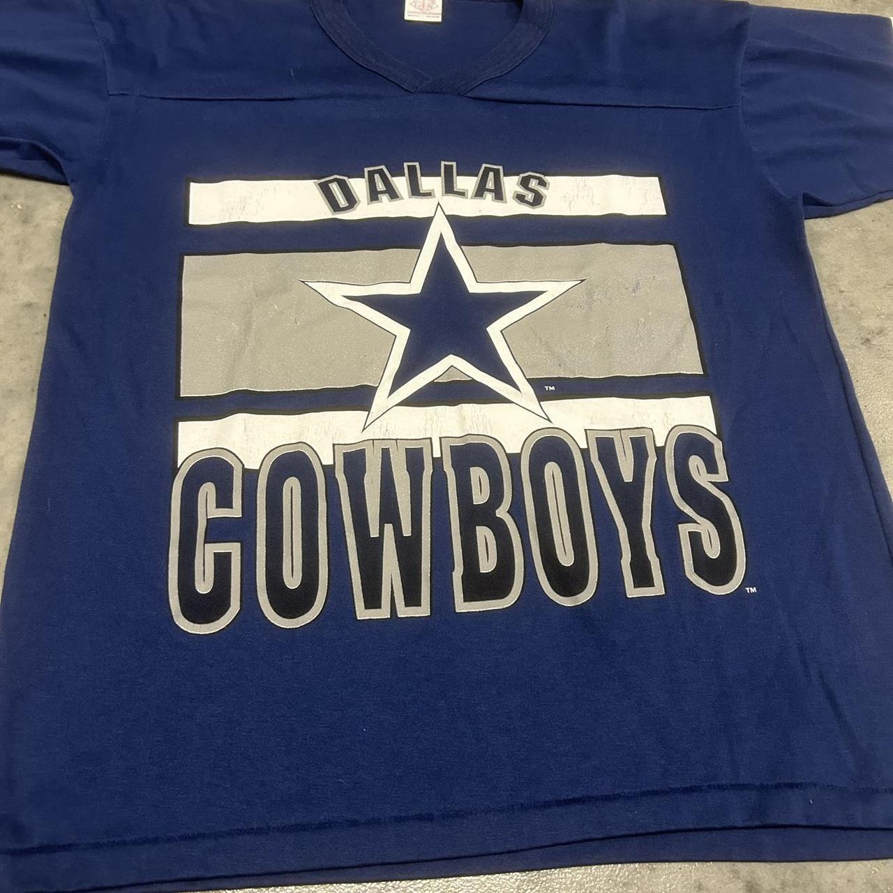 Vintage Dallas Cowboys Jersey style shirt with the... - Depop