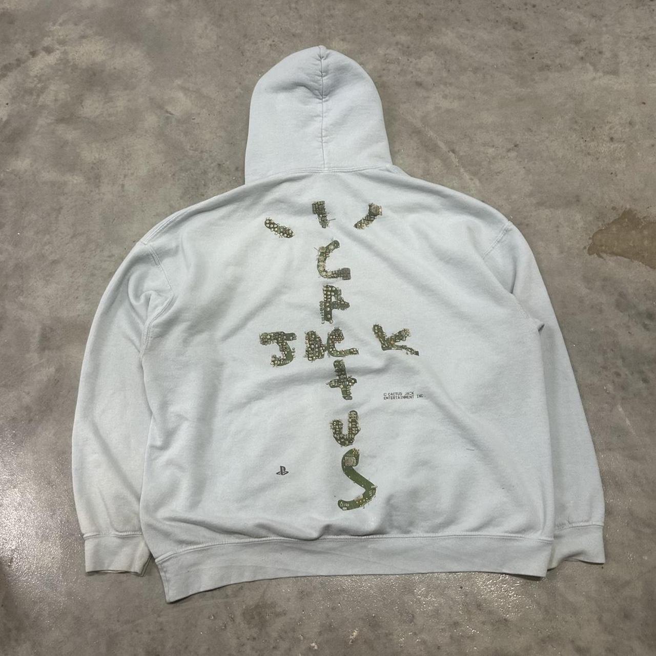 Playstation hoodie best sale travis scott