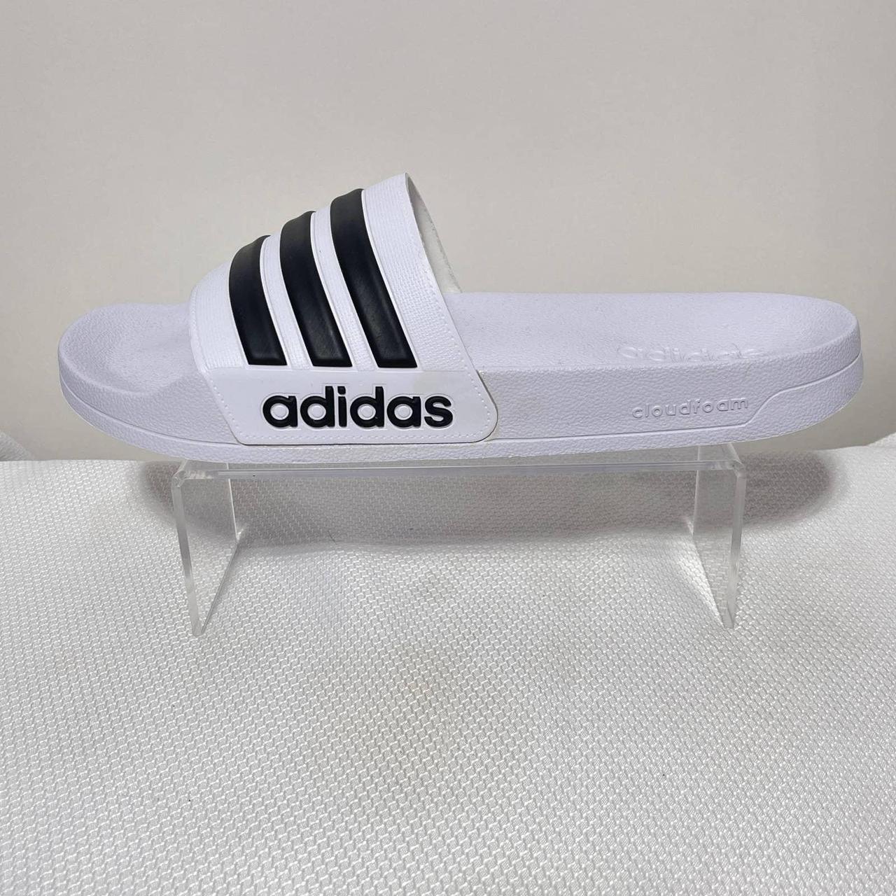 Adidas 3 stripe discount sandals