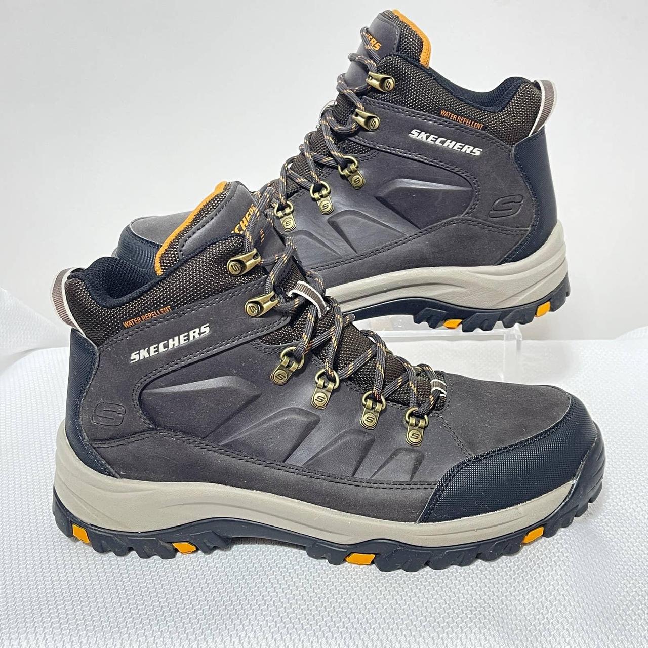 Skechers hiking boots mens on sale