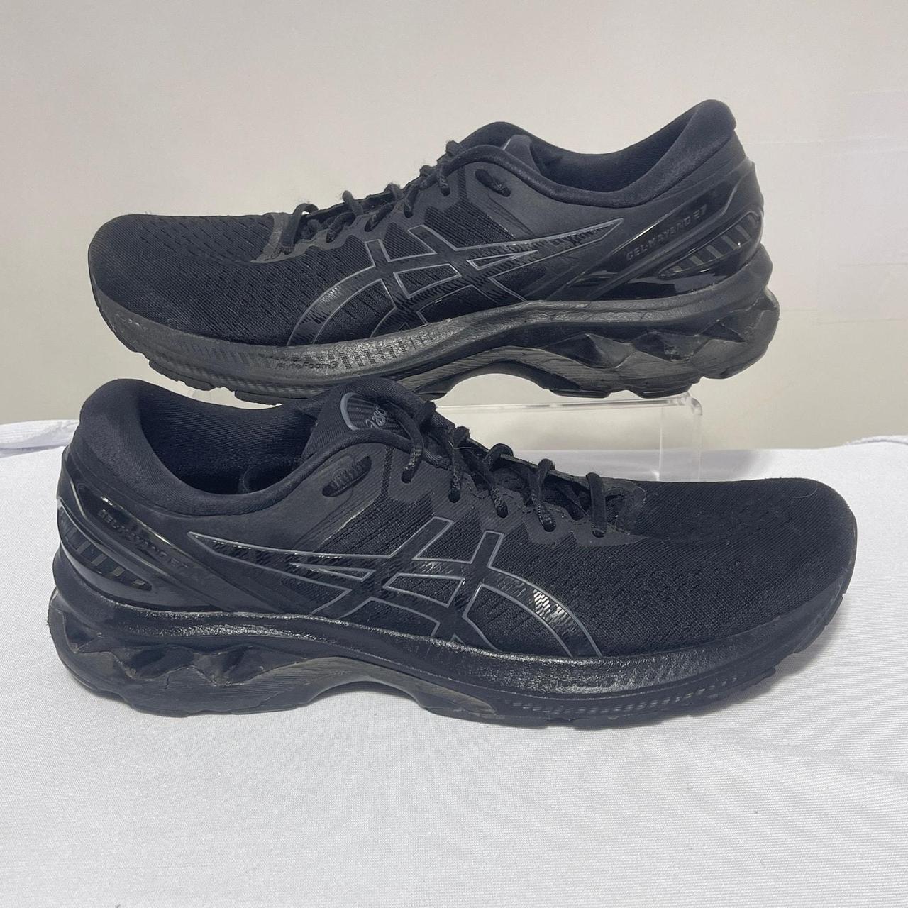 ASICS Sneakers Womens 10.5 Black Low Top Running. Depop