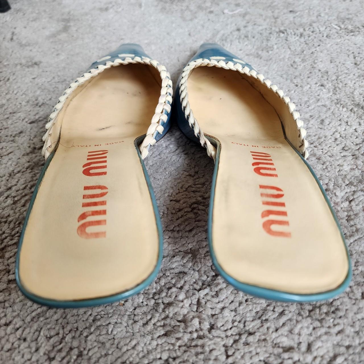 Miu Miu Women's Blue Courts (4)