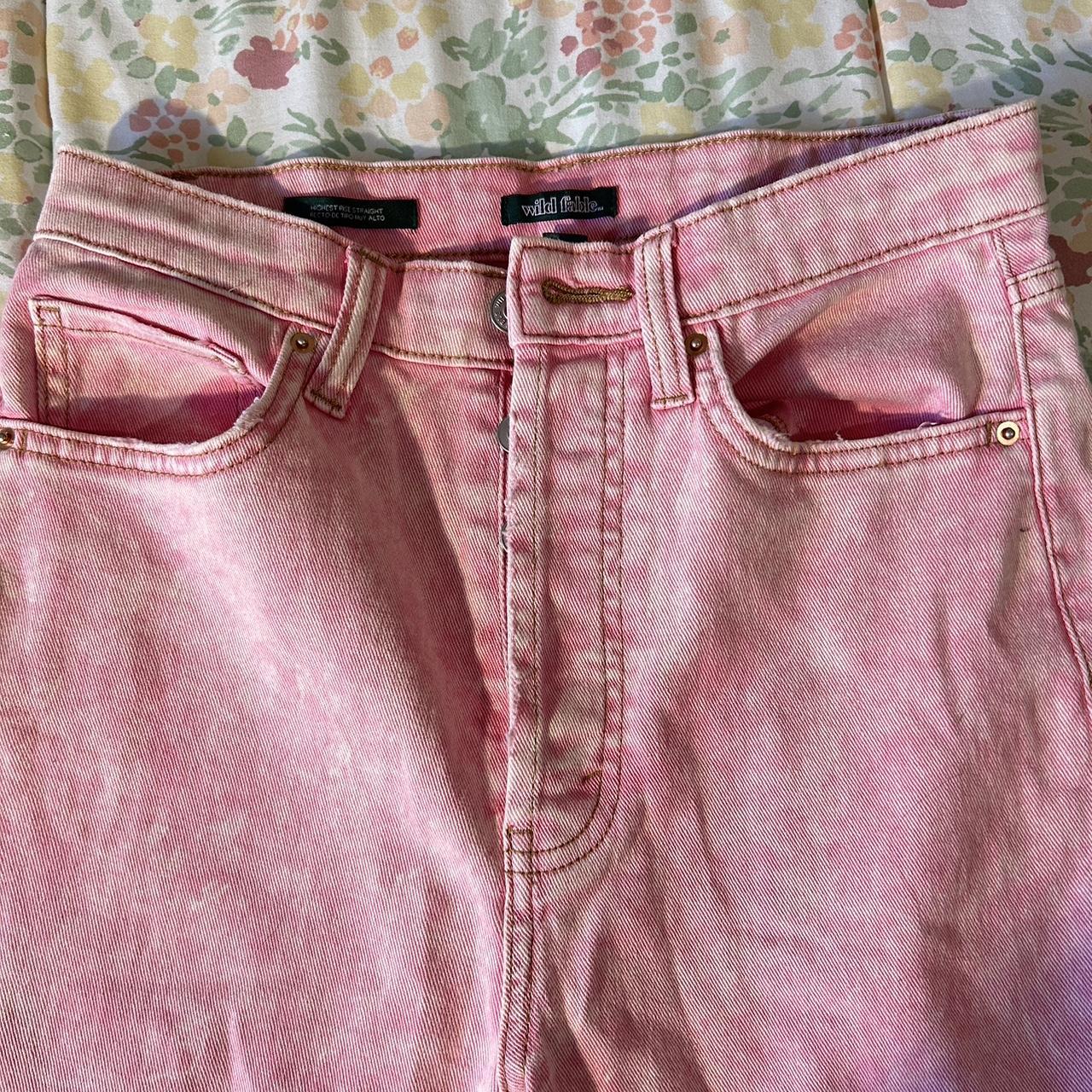 pink wild fable jeans - Depop