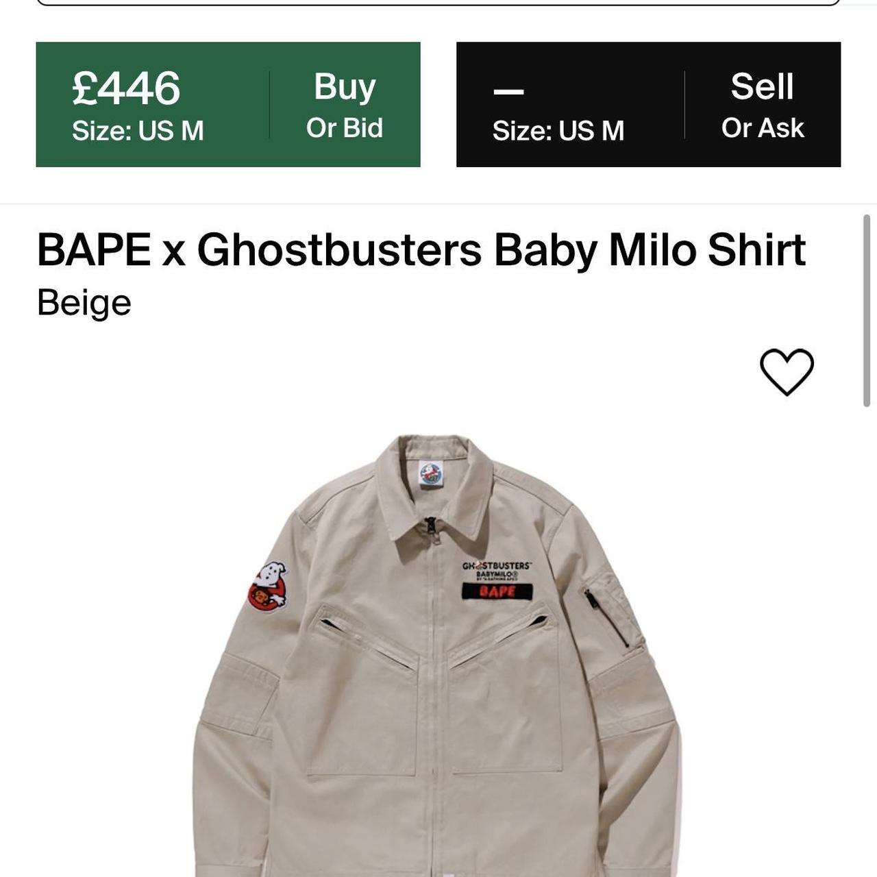 BAPE x Ghostbusters Baby Milo jacket bape