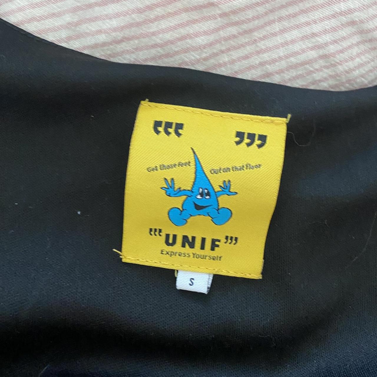 UNIF Women's Black Dress Depop