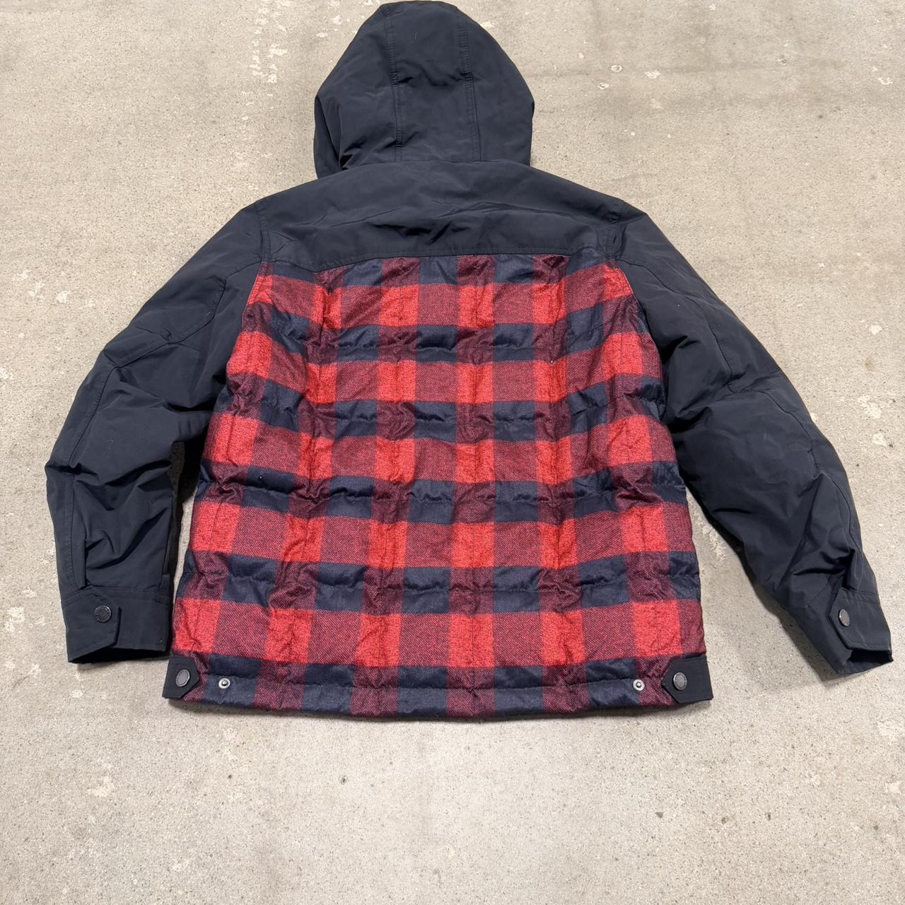 Pendleton Men's Puffer Jacket - Multi/Red - M – V… - image 6