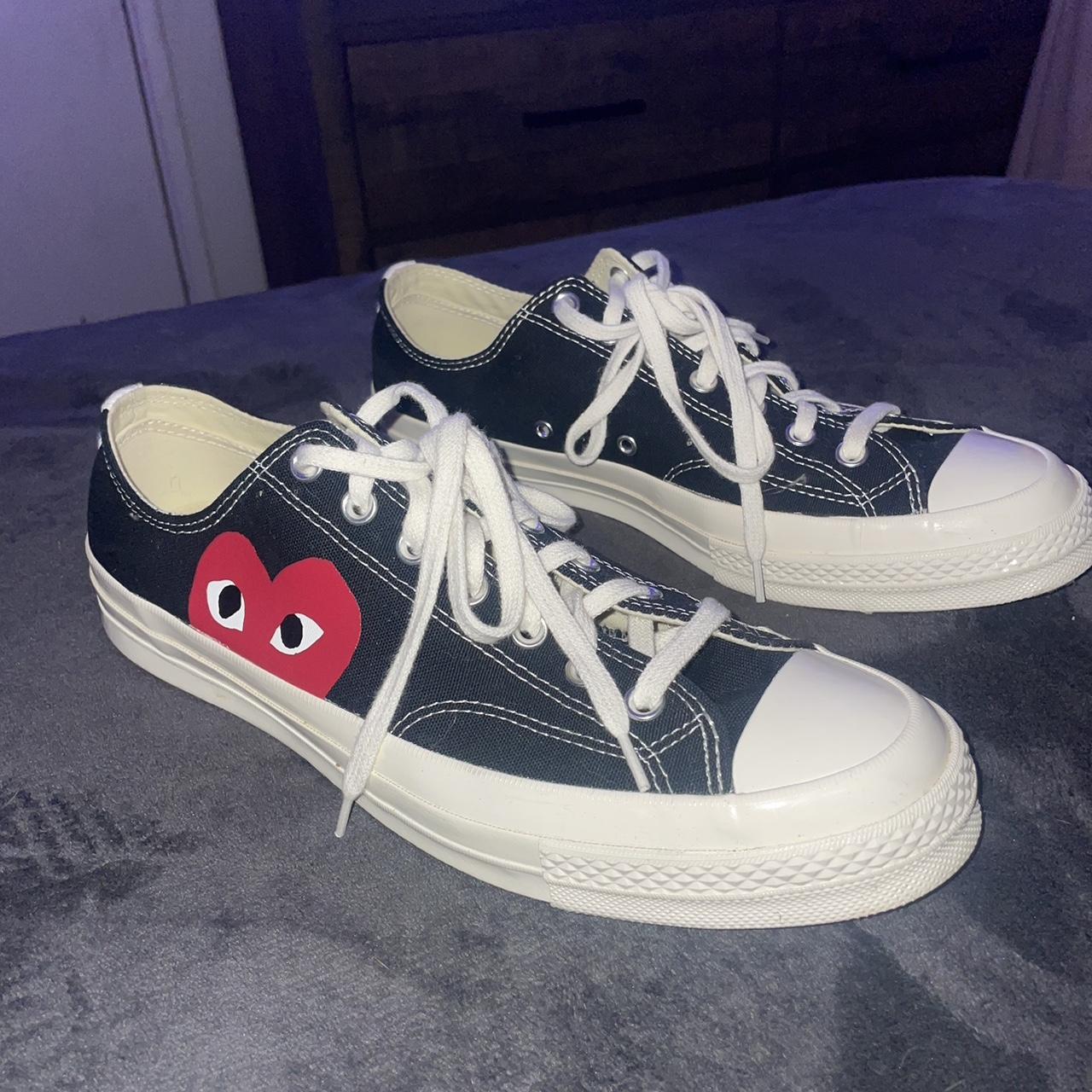 Comme des Garçons Play Men's Trainers | Depop