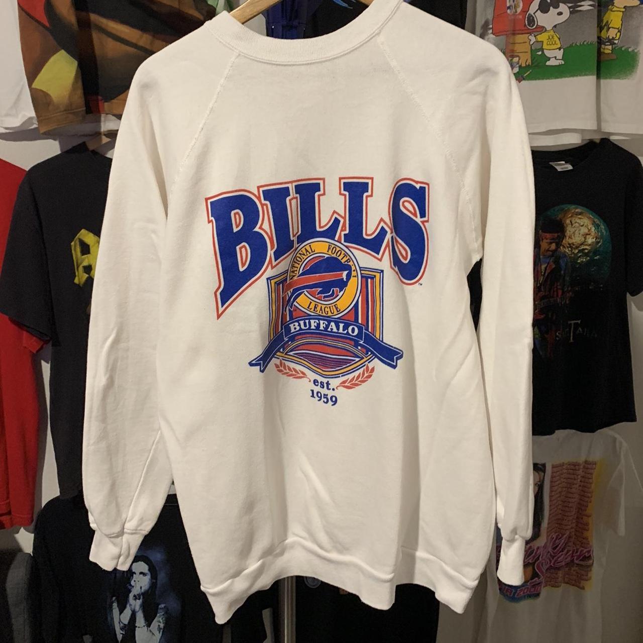 Rare Vintage NFL Buffalo Bills crewneck Size large - Depop